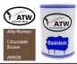 Preview: Alfa-Romeo, Chocolate Brown, AR836: 500ml Lackdose, von ATW Autoteile West.